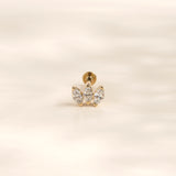 Pırlantalı Piercing - RNF1293 | piercing | Ronaff Pırlanta | Tektaş Yüzük, Pırlanta Yüzük, Kolye, Küpe