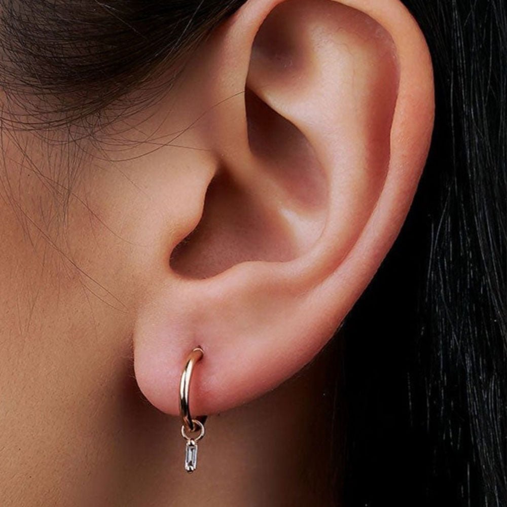 0.06 Karat Baget Pırlantalı Rose Küpe - RNF0406 | Pırlanta Küpe | Ronaff Pırlanta | Tektaş Yüzük, Pırlanta Yüzük, Kolye, Küpe