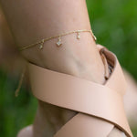 0.08 Karat Pırlantalı Halhal - RNF0576 | Pırlanta Halhal | Ronaff Pırlanta | Tektaş Yüzük, Pırlanta Yüzük, Kolye, Küpe