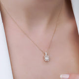 0.40 Karat Pırlanta Rose Baget Kolye - RNF0426 | Pırlanta Kolye | Ronaff Pırlanta | Tektaş Yüzük, Pırlanta Yüzük, Kolye, Küpe