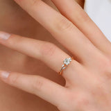 0.70 Karat Yuvarlak Kesim HRD Sertifikalı Markizli Tektaş Pırlanta Yüzük - RNF0671 | Pırlanta Yüzük | Ronaff Pırlanta | Tektaş Yüzük, Pırlanta Yüzük, Kolye, Küpe