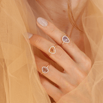 0.74 Karat Sarı Safir Pırlantalı Tasarım Yüzük - RNF0436 | Renkli Taşlı Yüzükler | Ronaff Pırlanta | Tektaş Yüzük, Pırlanta Yüzük, Kolye, Küpe