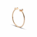 0.08 Karat Baget Pırlantalı Yüzük - RNF0303 | Tektaş Pırlanta | Ronaff Pırlanta | Tektaş Yüzük, Pırlanta Yüzük, Kolye, Küpe