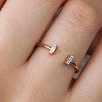 0.08 Karat Baget Pırlantalı Yüzük - RNF0303 | Tektaş Pırlanta | Ronaff Pırlanta | Tektaş Yüzük, Pırlanta Yüzük, Kolye, Küpe