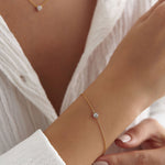 0.10 Karat Yuvarlak Kesim Pırlanta Tektaş Bileklik - RNF0858 | Pırlanta Bileklik | Ronaff Pırlanta | Tektaş Yüzük, Pırlanta Yüzük, Kolye, Küpe