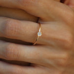 0.10 Karat Yuvarlak Kesim Pırlanta Tektaş Yüzük - RNF0338 | Tektaş Pırlanta | Ronaff Pırlanta | Tektaş Yüzük, Pırlanta Yüzük, Kolye, Küpe