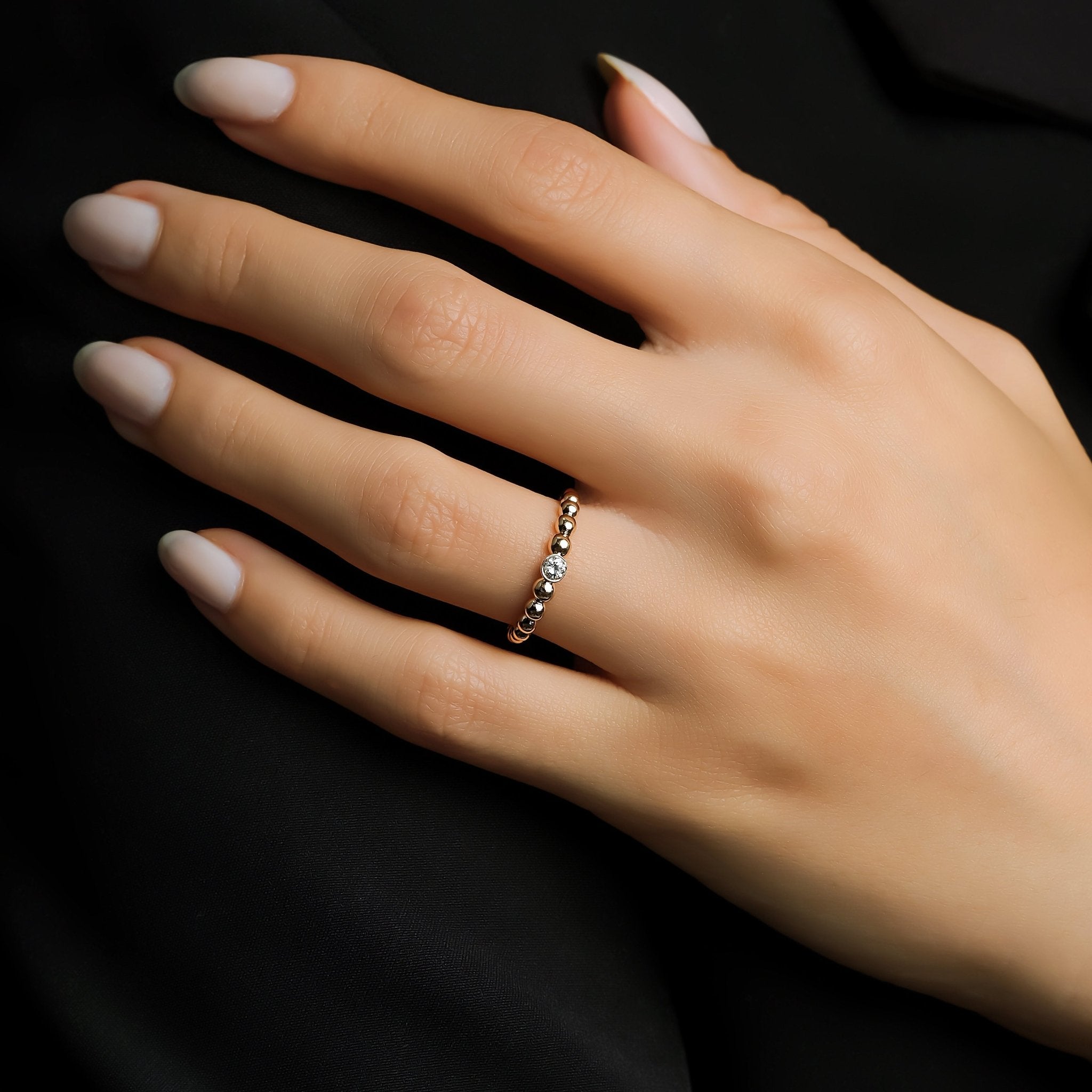 0.10 Karat Yuvarlak Kesim Tektaş Pırlanta Yüzük - RNF0280 | Tektaş Pırlanta | Ronaff Pırlanta | Tektaş Yüzük, Pırlanta Yüzük, Kolye, Küpe