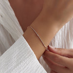 0.10 Karat Merkez & 0.16 Karat Kenar Pırlanta Tasarım Bileklik - RNF0862 | Pırlanta Bileklik | Ronaff Pırlanta | Tektaş Yüzük, Pırlanta Yüzük, Kolye, Küpe