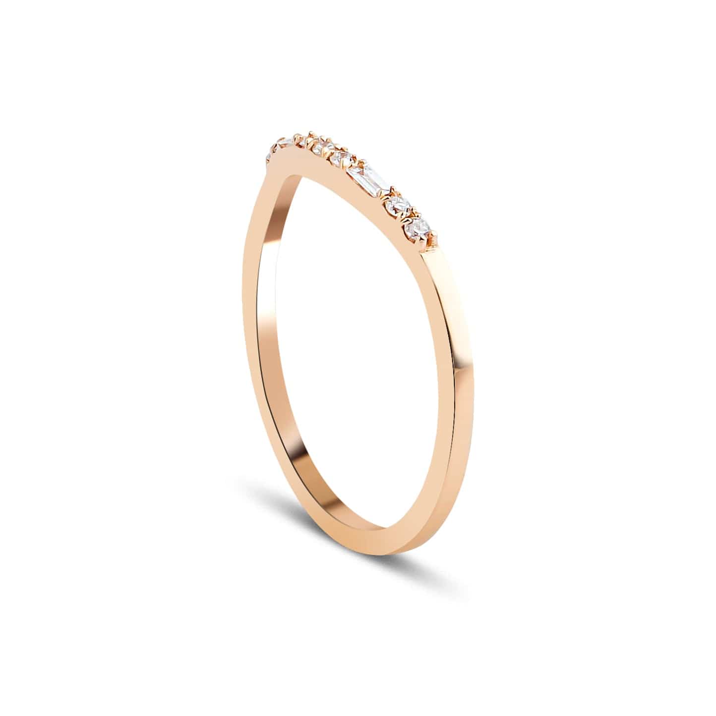 0.12 Karat Baget Pırlantalı Yüzük - RNF0270 | Tektaş Pırlanta | Ronaff Pırlanta | Tektaş Yüzük, Pırlanta Yüzük, Kolye, Küpe