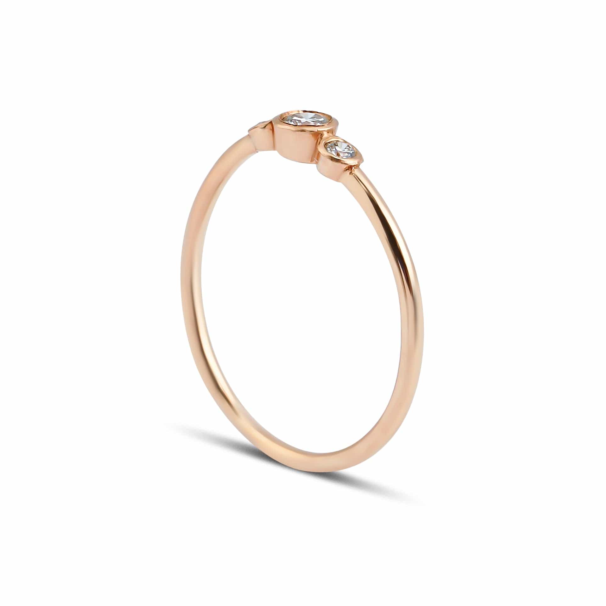 0.12 Karat Yuvarlak Kesim Tria Pırlanta Yüzük - RNF0201 | Pırlanta Yüzük | Ronaff Pırlanta | Tektaş Yüzük, Pırlanta Yüzük, Kolye, Küpe