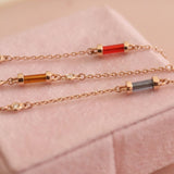 0.14 Karat Pırlantalı Renkli Kolye - RNF0511 | Pırlanta Kolye | Ronaff Pırlanta | Tektaş Yüzük, Pırlanta Yüzük, Kolye, Küpe