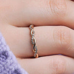 0.15 Karat Pırlantalı Sarmal Tamtur Yüzük - RNF0004 | Tamtur Pırlanta Yüzük | Ronaff Pırlanta | Tektaş Yüzük, Pırlanta Yüzük, Kolye, Küpe