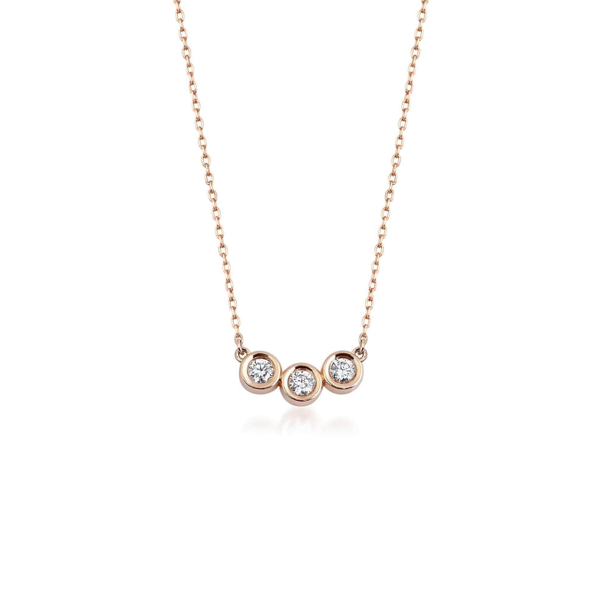 0.15 Karat Tria Pırlanta Kolye - RNF0552 | Pırlanta Kolye | Ronaff Pırlanta | Tektaş Yüzük, Pırlanta Yüzük, Kolye, Küpe