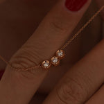 0.15 Karat Tria Pırlanta Kolye - RNF0552 | Pırlanta Kolye | Ronaff Pırlanta | Tektaş Yüzük, Pırlanta Yüzük, Kolye, Küpe