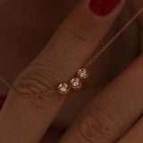 0.15 Karat Tria Pırlanta Kolye - RNF0552 | Pırlanta Kolye | Ronaff Pırlanta | Tektaş Yüzük, Pırlanta Yüzük, Kolye, Küpe