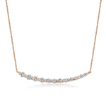 0.24 Karat Rose Altın Tasarım Pırlanta Kolye - RNF0021 | Pırlanta Kolye | Ronaff Pırlanta | Tektaş Yüzük, Pırlanta Yüzük, Kolye, Küpe