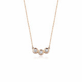 0.24 Karat Üçtaş Pırlanta Kolye - RNF0372 | Pırlanta Kolye | Ronaff Pırlanta | Tektaş Yüzük, Pırlanta Yüzük, Kolye, Küpe