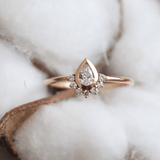 0.25 Karat Damla Kesim Tektaş Pırlanta Yüzük - RNF0491 | Tektaş Pırlanta | Ronaff Pırlanta | Tektaş Yüzük, Pırlanta Yüzük, Kolye, Küpe