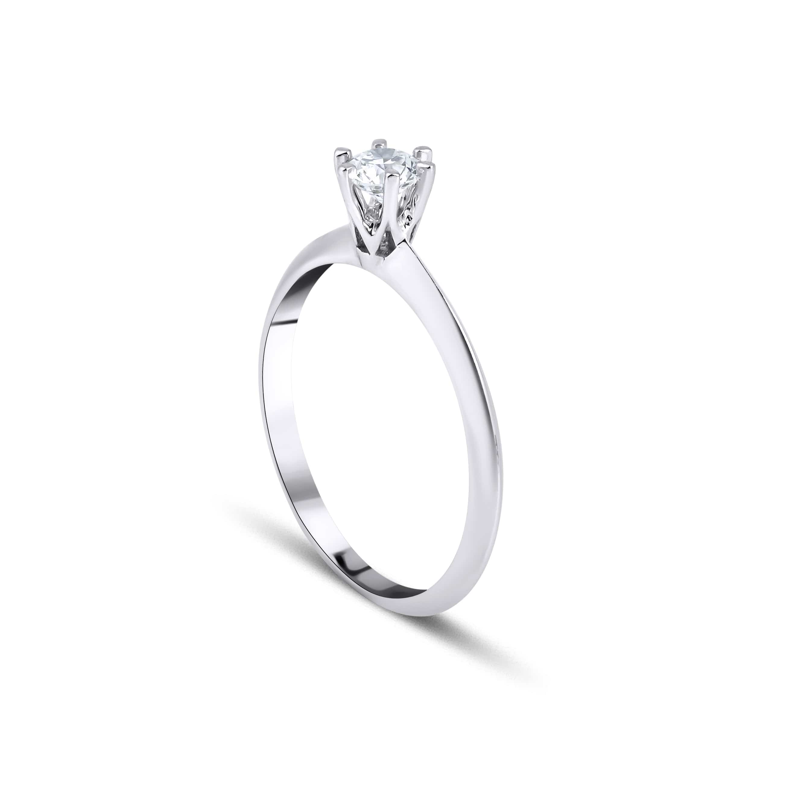 0.25 Karat Yuvarlak Kesim Tektaş Pırlanta Yüzük - RNF0439 | Tektaş Pırlanta | Ronaff Pırlanta | Tektaş Yüzük, Pırlanta Yüzük, Kolye, Küpe