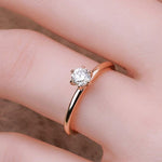 0.25 Karat Yuvarlak Kesim Tektaş Pırlanta Yüzük - RNF0518 | Tektaş Pırlanta | Ronaff Pırlanta | Tektaş Yüzük, Pırlanta Yüzük, Kolye, Küpe