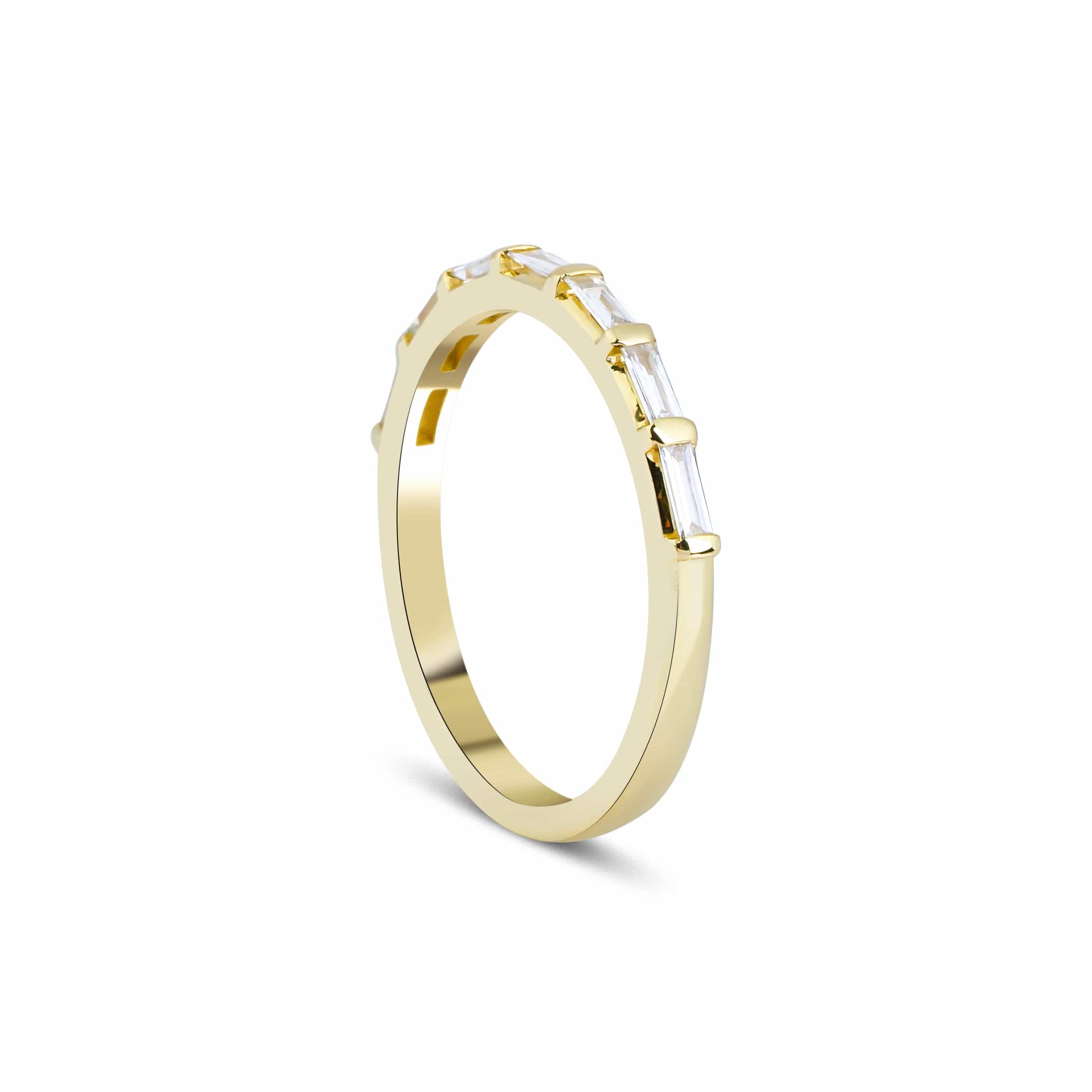 0.28 Karat Baget Kesim Yarımtur Pırlanta Yüzük - RNF0442 | Tektaş Pırlanta | Ronaff Pırlanta | Tektaş Yüzük, Pırlanta Yüzük, Kolye, Küpe