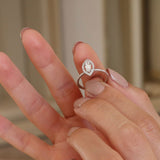 0.30 Karat Markiz Kesim & 0.26 Karat Yuvarlak Kesim HRD Sertifikalı Tektaş Pırlanta Yüzük - RNF0657 | Tektaş Pırlanta | Ronaff Pırlanta | Tektaş Yüzük, Pırlanta Yüzük, Kolye, Küpe