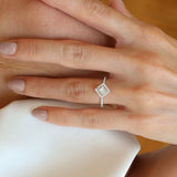 0.30 Karat & 0.22 Karat Prenses Kesim GIA/HRD Sertifikalı Pırlanta Yüzük - RNF0582 | Tektaş Pırlanta | Ronaff Pırlanta | Tektaş Yüzük, Pırlanta Yüzük, Kolye, Küpe