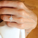 0.30 Karat & 0.22 Karat Prenses Kesim GIA/HRD Sertifikalı Pırlanta Yüzük - RNF0582 | Tektaş Pırlanta | Ronaff Pırlanta | Tektaş Yüzük, Pırlanta Yüzük, Kolye, Küpe