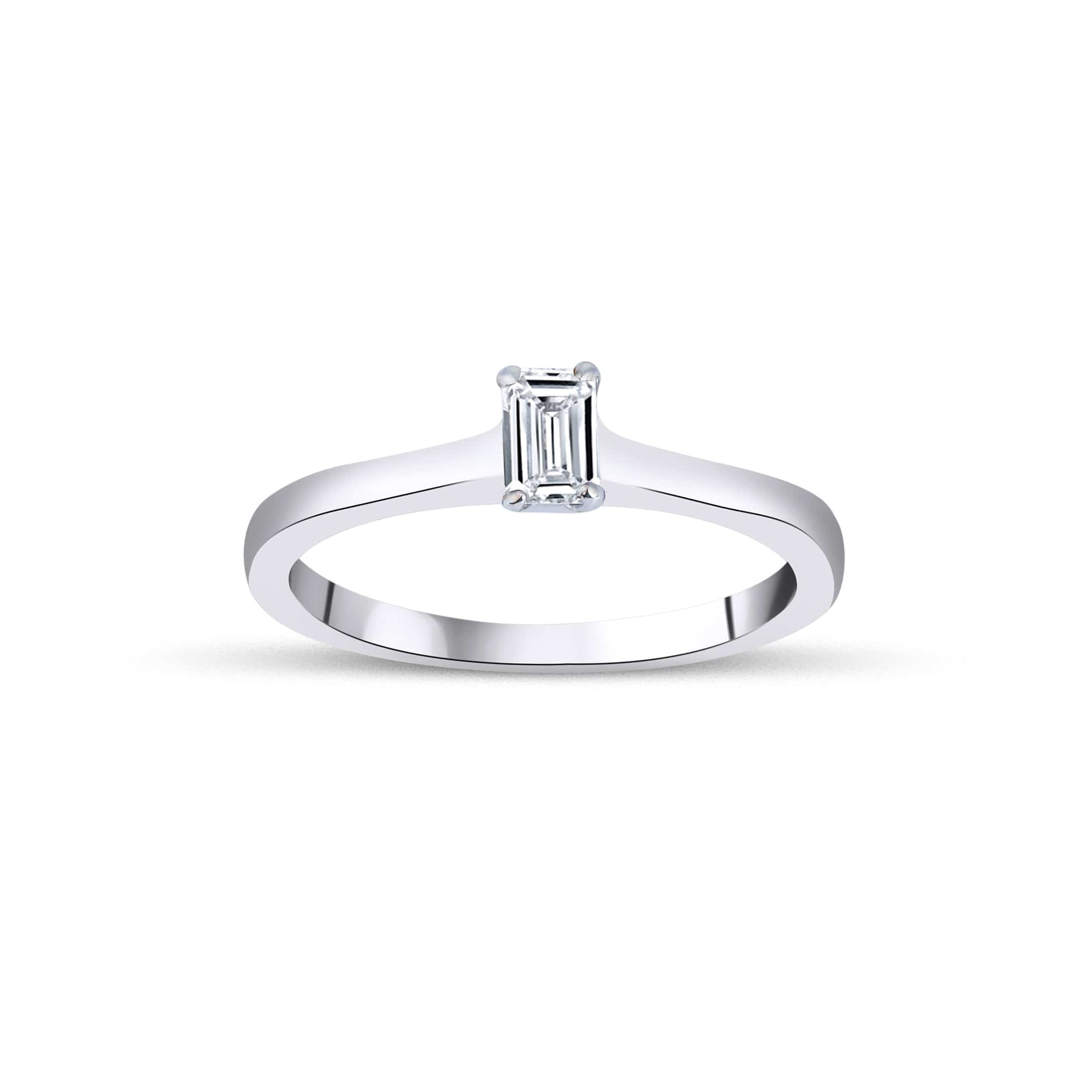 0.30 Karat Baget Kesim Pırlanta Tektaş Yüzük - RNF0440 | Tektaş Pırlanta | Ronaff Pırlanta | Tektaş Yüzük, Pırlanta Yüzük, Kolye, Küpe