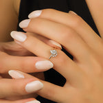 0.30 Karat Damla Kesim HRD Sertifikalı Özel Tasarım Pırlanta Yüzük - RNF0730 | Pırlanta Yüzük | Ronaff Pırlanta | Tektaş Yüzük, Pırlanta Yüzük, Kolye, Küpe