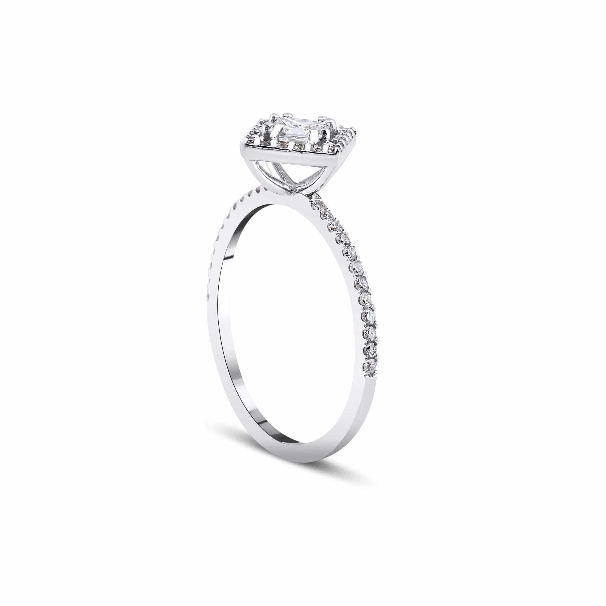 0.30 Karat Prenses & 0.34 Karat Yuvarlak Kesim GIA/HRD Sertifikalı Tektaş Pırlanta Yüzük - RNF0654 | Tektaş Pırlanta | Ronaff Pırlanta | Tektaş Yüzük, Pırlanta Yüzük, Kolye, Küpe