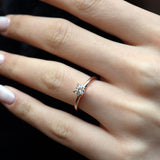 0.30 Karat Yuvarlak Kesim HRD Sertifikalı Tektaş Pırlanta Yüzük - RNF0319 | Tektaş Pırlanta | Ronaff Pırlanta | Tektaş Yüzük, Pırlanta Yüzük, Kolye, Küpe