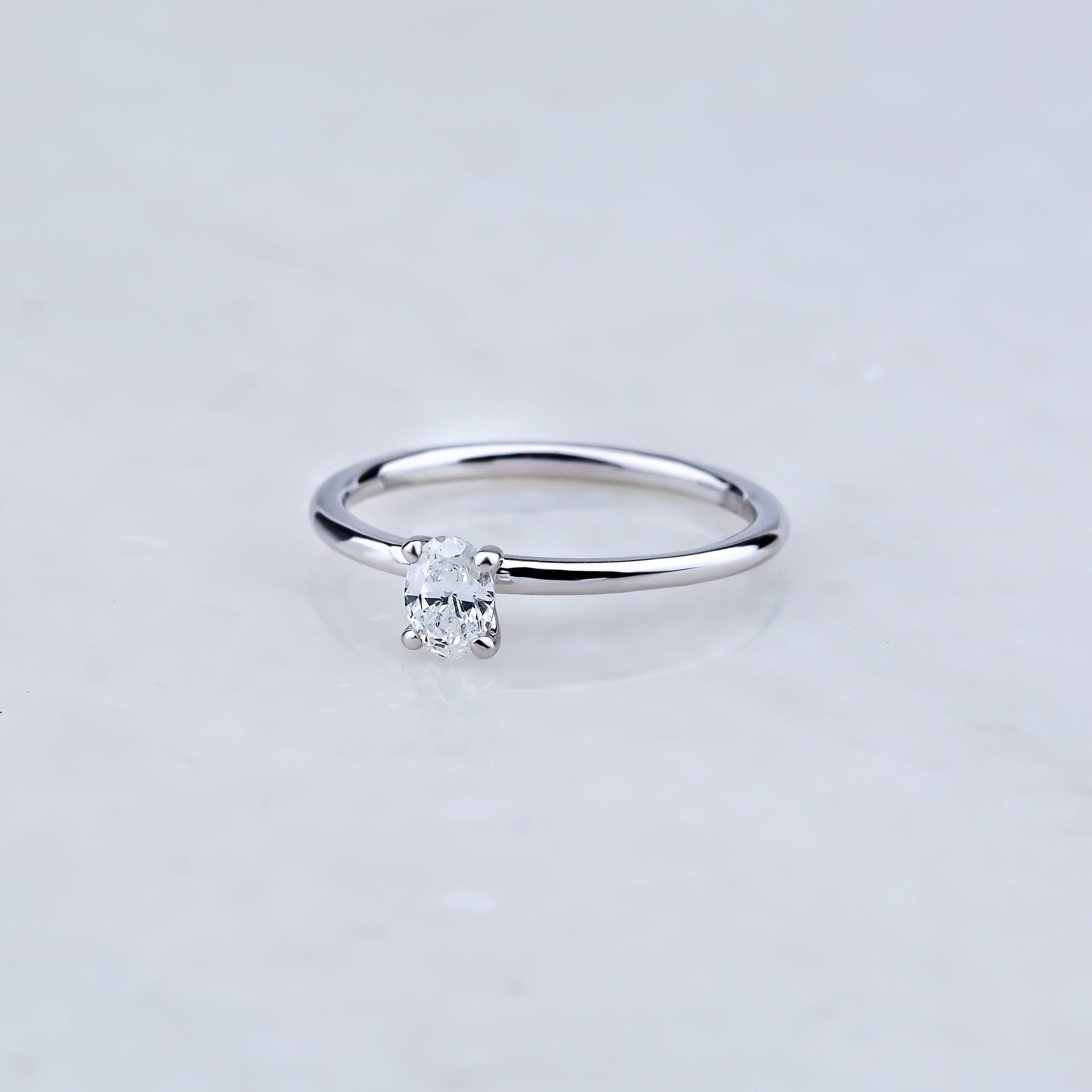 0.32 Karat HRD Sertifikalı Oval Kesim Tektaş Pırlanta Yüzük - RNF0775 | Tektaş Yüzükler | Ronaff Pırlanta | Tektaş Yüzük, Pırlanta Yüzük, Kolye, Küpe