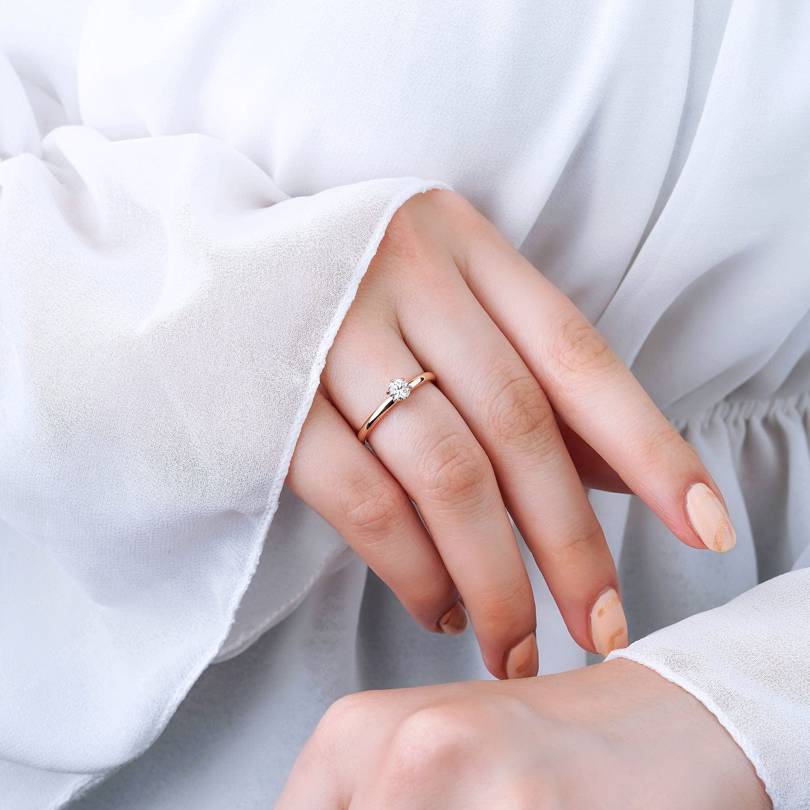 0.32 Karat Yuvarlak Kesim GIA/HRD Sertifikalı Pırlanta Tektaş Yüzük - RNF0354 | Tektaş Pırlanta | Ronaff Pırlanta | Tektaş Yüzük, Pırlanta Yüzük, Kolye, Küpe