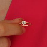 0.35 Karat Yuvarlak Kesim Tektaş Pırlanta GIA Sertifikalı Yüzük - RNF0630 | Tektaş Pırlanta | Ronaff Pırlanta | Tektaş Yüzük, Pırlanta Yüzük, Kolye, Küpe