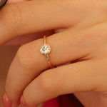 0.35 Karat Yuvarlak Kesim Tektaş Pırlanta GIA Sertifikalı Yüzük - RNF0630 | Tektaş Pırlanta | Ronaff Pırlanta | Tektaş Yüzük, Pırlanta Yüzük, Kolye, Küpe