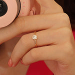 0.35 Karat Yuvarlak Kesim Tektaş Pırlanta GIA Sertifikalı Yüzük - RNF0630 | Tektaş Pırlanta | Ronaff Pırlanta | Tektaş Yüzük, Pırlanta Yüzük, Kolye, Küpe