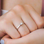 0.35 Karat Prenses Kesim GIA/HRD Sertifikalı Pırlanta Tektaş Yüzük - RNF0359 | Tektaş Pırlanta | Ronaff Pırlanta | Tektaş Yüzük, Pırlanta Yüzük, Kolye, Küpe