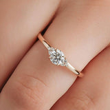 0.36 Karat Yuvarlak Kesim GIA/HRD Sertifikalı Tektaş Pırlanta Yüzük - RNF0035 | Tektaş Pırlanta | Ronaff Pırlanta | Tektaş Yüzük, Pırlanta Yüzük, Kolye, Küpe