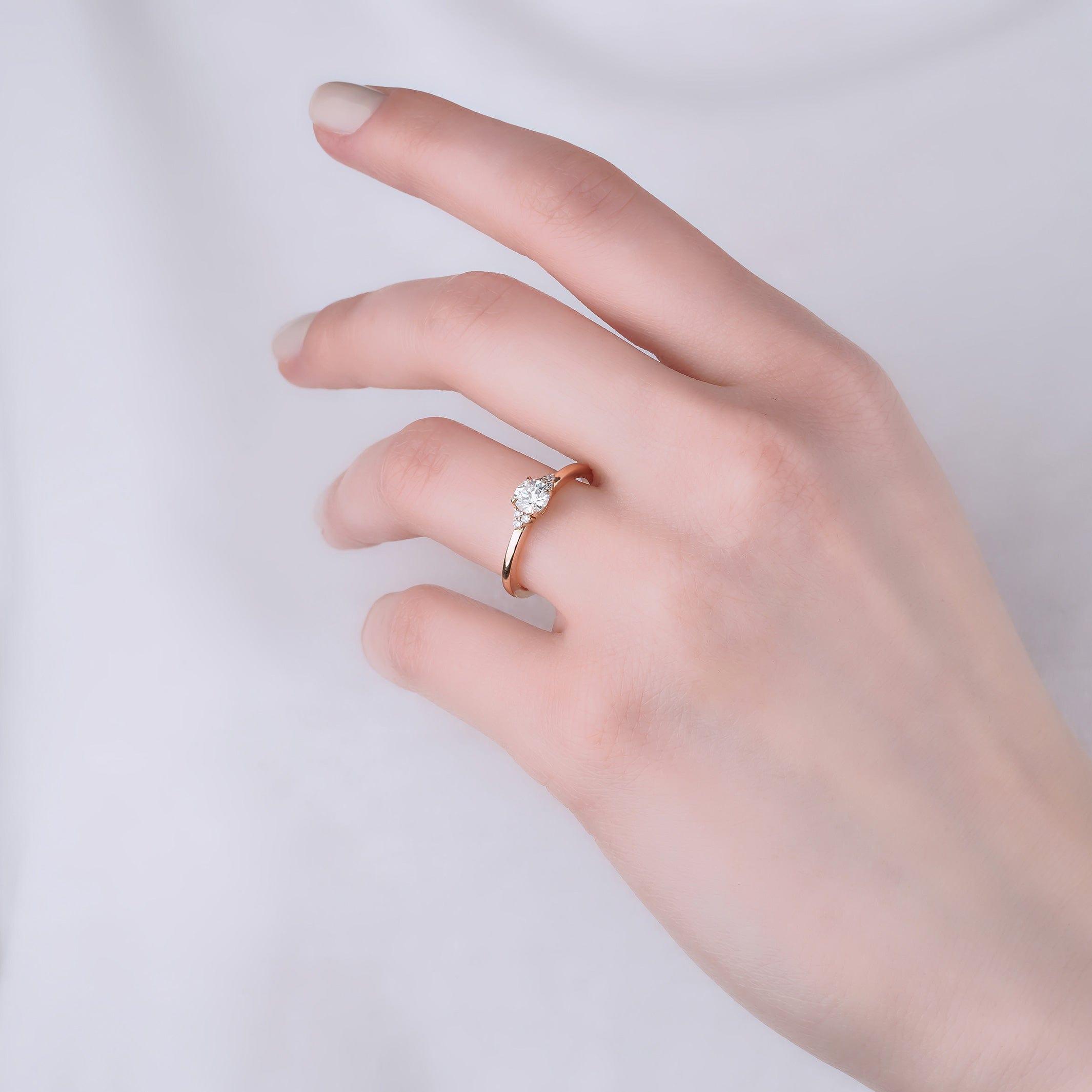 0.36 Karat Yuvarlak Kesim GIA/HRD Sertifikalı Tektaş Pırlanta Yüzük - RNF0035 | Tektaş Pırlanta | Ronaff Pırlanta | Tektaş Yüzük, Pırlanta Yüzük, Kolye, Küpe