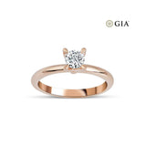 0.37 Karat Yuvarlak Kesim GIA/HRD Sertifikalı Tektaş Pırlanta Yüzük - RNF0457 | Tektaş Pırlanta | Ronaff Pırlanta | Tektaş Yüzük, Pırlanta Yüzük, Kolye, Küpe