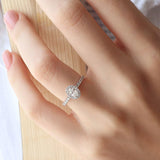 0.40 Karat Oval Tektaş & 0.20 Karat Halo GIA/HRD sertifikalı Pırlanta Yüzük - RNF0094 | Tektaş Pırlanta | Ronaff Pırlanta | Tektaş Yüzük, Pırlanta Yüzük, Kolye, Küpe