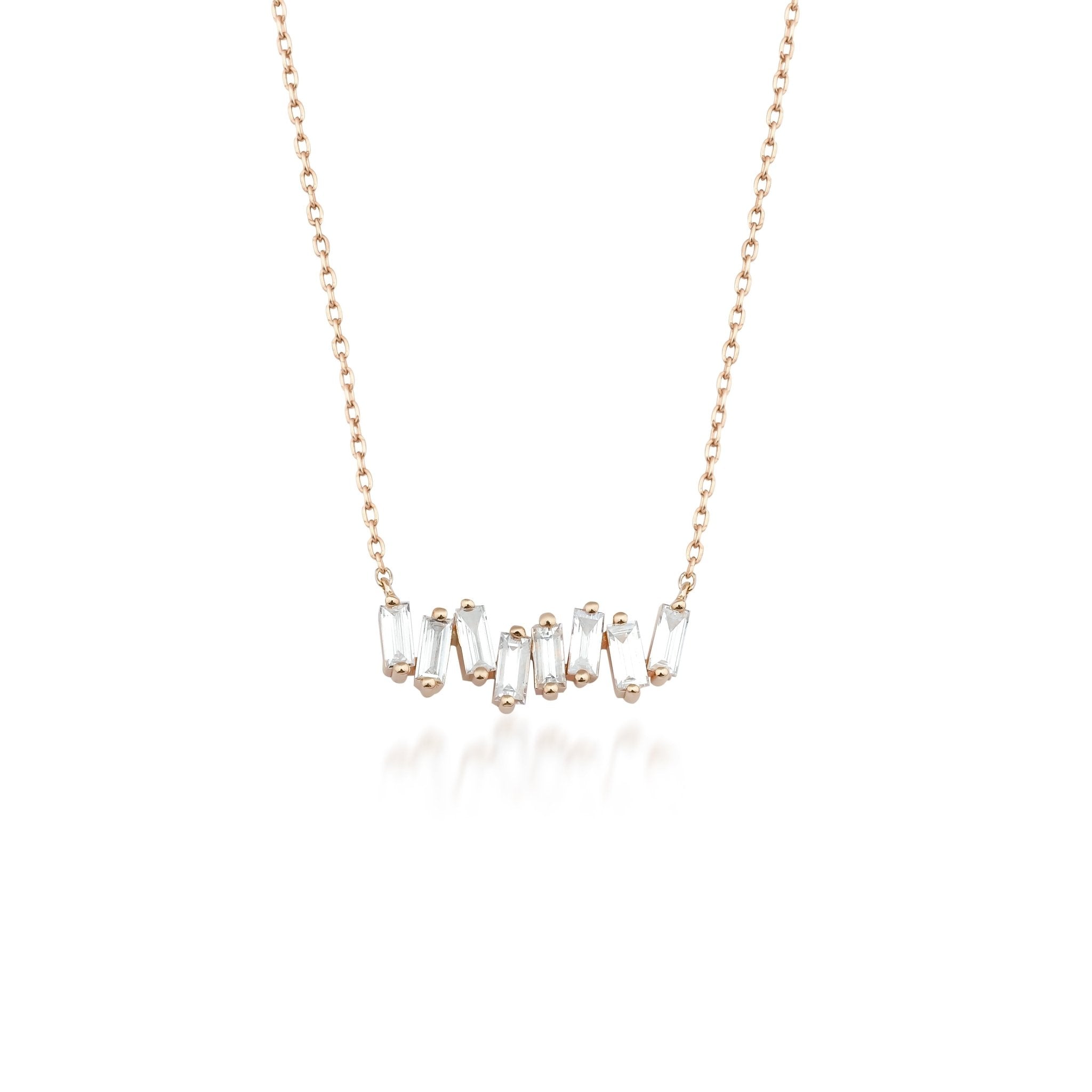 0.40 Karat Baget Kesim Pırlanta Kolye - RNF0672 | Pırlanta Kolye | Ronaff Pırlanta | Tektaş Yüzük, Pırlanta Yüzük, Kolye, Küpe