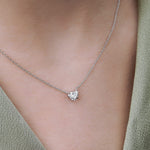 0.40 Karat Kalp Pırlanta Tektaş Kolye - RNF0231 | Pırlanta Kolye | Ronaff Pırlanta | Tektaş Yüzük, Pırlanta Yüzük, Kolye, Küpe