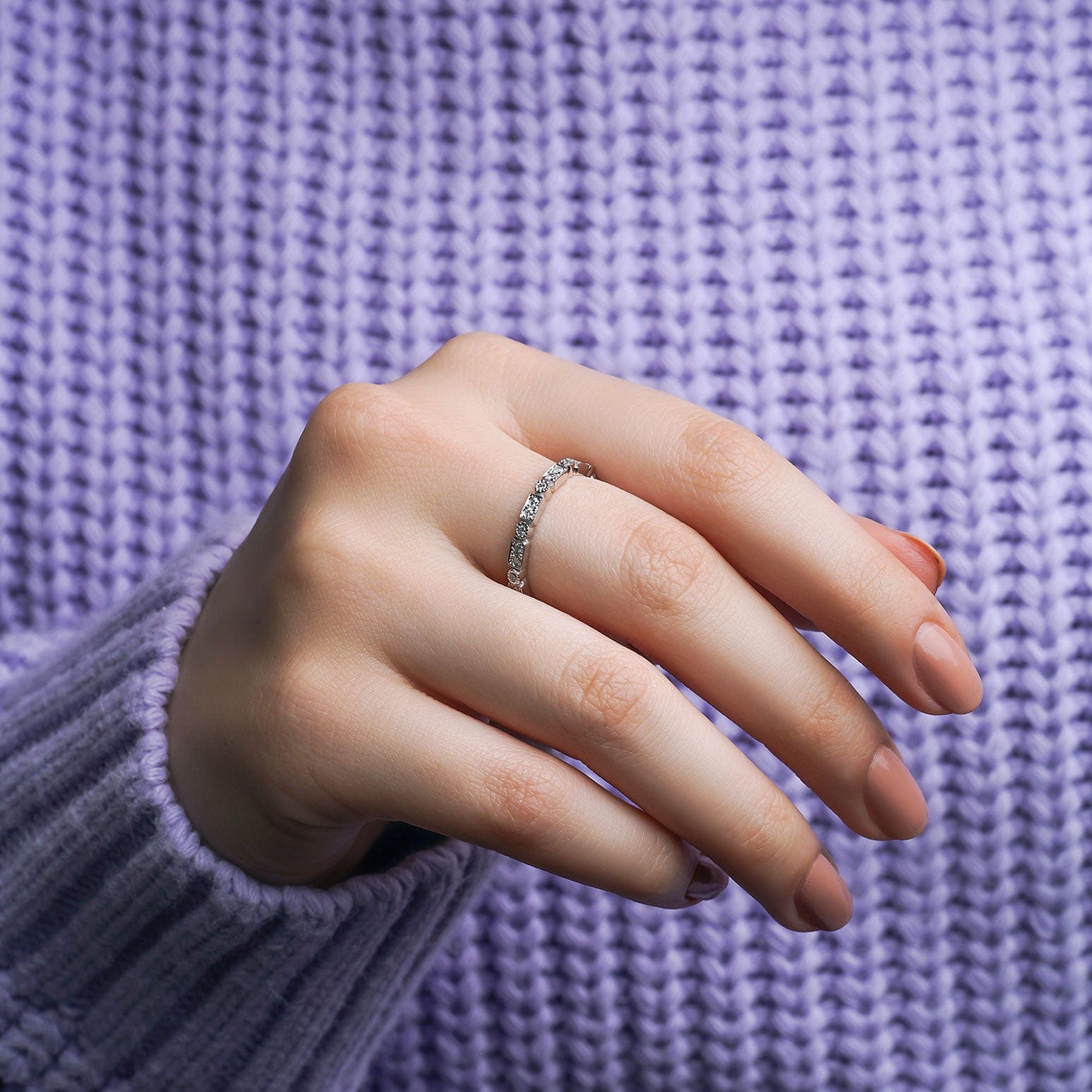 0.40 Karat Pırlantalı Vintage Tamtur Yüzük - RNF0042 | Tamtur Pırlanta Yüzük | Ronaff Pırlanta | Tektaş Yüzük, Pırlanta Yüzük, Kolye, Küpe