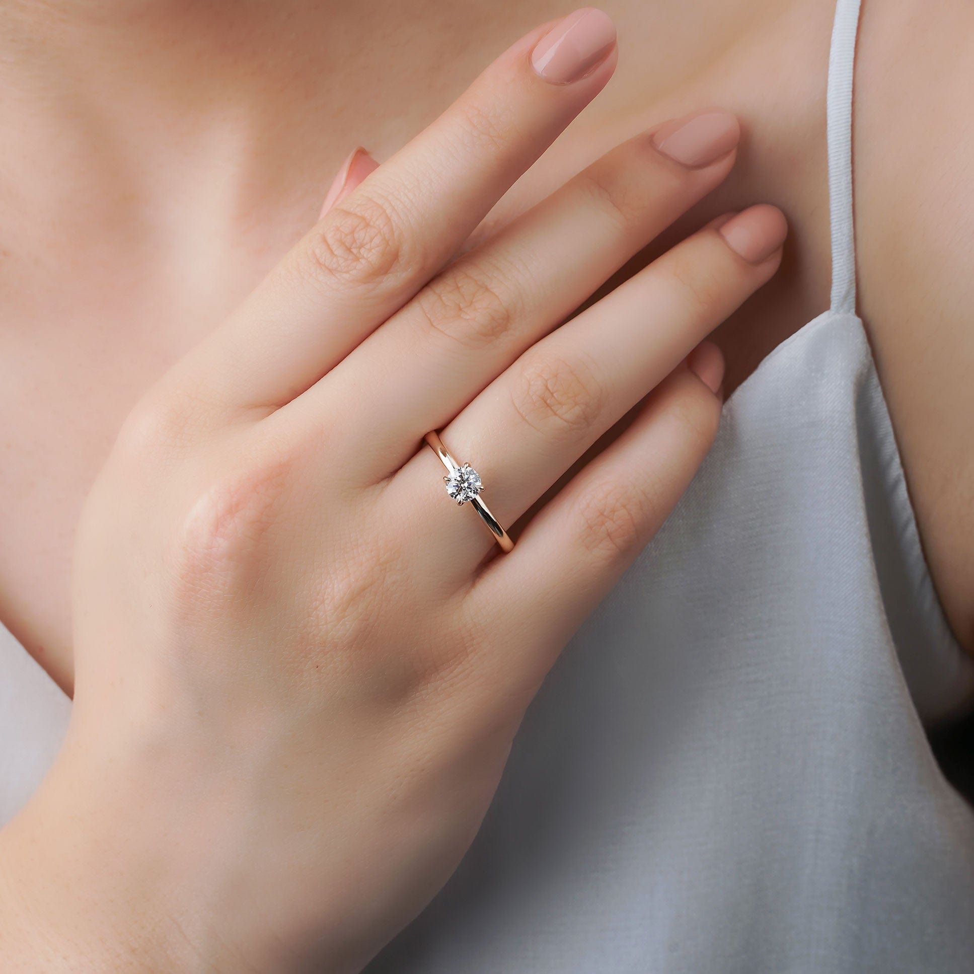 0.40 Karat Yuvarlak Kesim GIA/HRD Sertifikalı Pırlanta Tektaş Yüzük - RNF0333 | Tektaş Pırlanta | Ronaff Pırlanta | Tektaş Yüzük, Pırlanta Yüzük, Kolye, Küpe