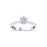 0.40 Karat Yuvarlak Kesim GIA/HRD Sertifikalı Tektaş Pırlanta Yüzük - RNF0104 | Tektaş Pırlanta | Ronaff Pırlanta | Tektaş Yüzük, Pırlanta Yüzük, Kolye, Küpe