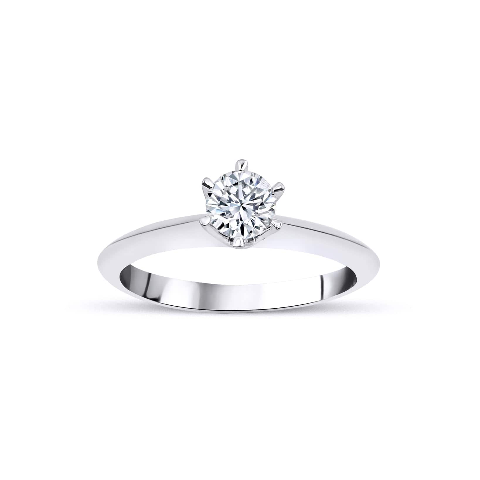 0.40 Karat Yuvarlak Kesim GIA/HRD Sertifikalı Tektaş Pırlanta Yüzük - RNF0104 | Tektaş Pırlanta | Ronaff Pırlanta | Tektaş Yüzük, Pırlanta Yüzük, Kolye, Küpe