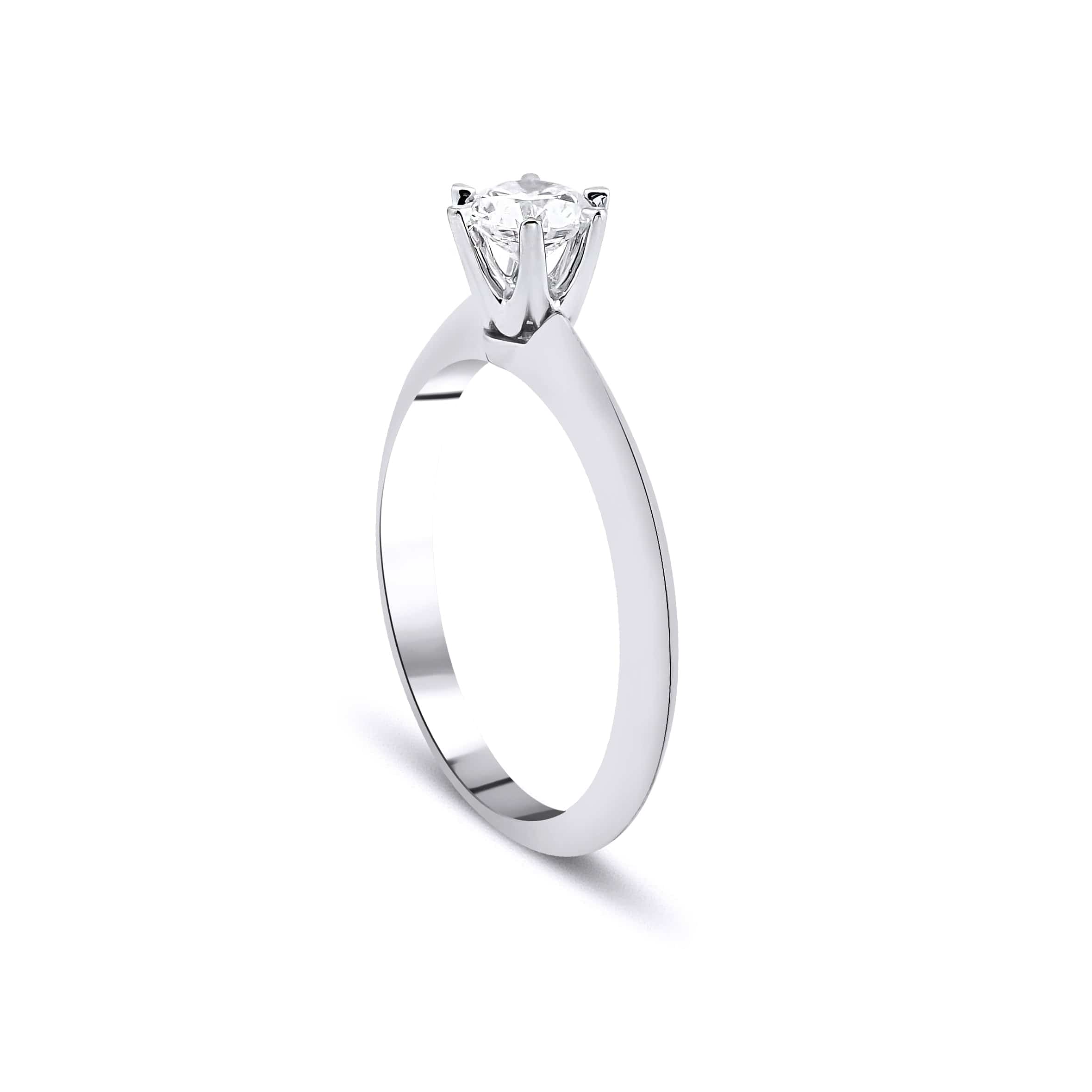 0.40 Karat Yuvarlak Kesim GIA/HRD Sertifikalı Tektaş Pırlanta Yüzük - RNF0104 | Tektaş Pırlanta | Ronaff Pırlanta | Tektaş Yüzük, Pırlanta Yüzük, Kolye, Küpe