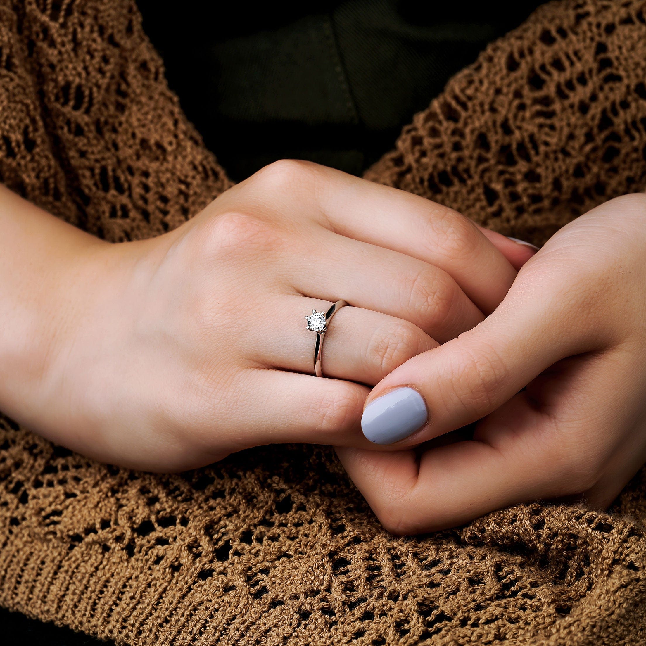 0.40 Karat Yuvarlak Kesim GIA/HRD Sertifikalı Tektaş Pırlanta Yüzük - RNF0104 | Tektaş Pırlanta | Ronaff Pırlanta | Tektaş Yüzük, Pırlanta Yüzük, Kolye, Küpe